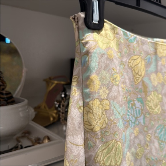 Acne Studios asymmetrical hem floral flounce midi skirt - Picture 5 of 9